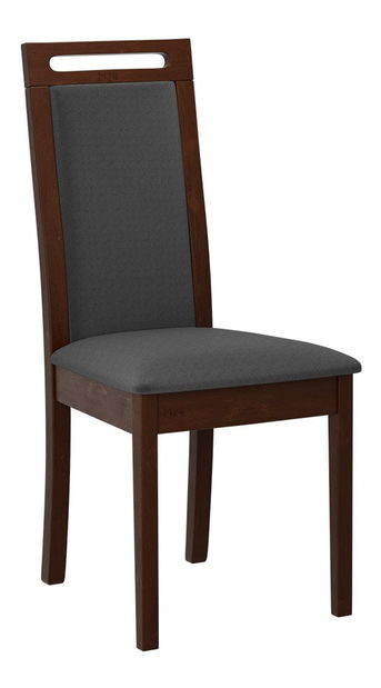 Jídelní židle Hellen VI (ořech + modrošedá)
