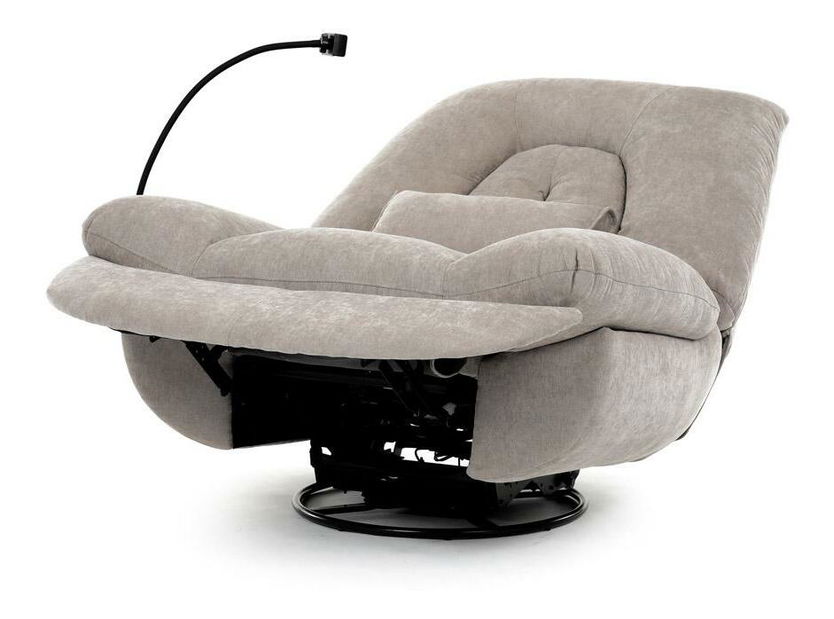 Polohovací křeslo Tratado (lanýžová)