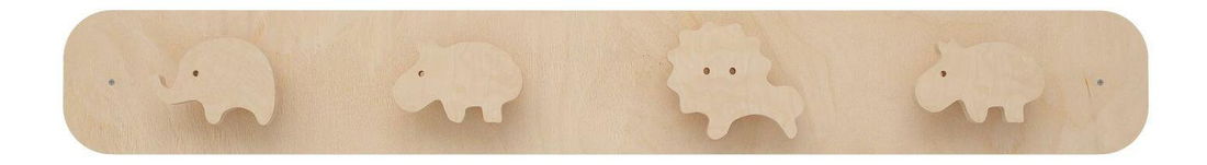 Dětský nástěnný věšák Zinka 1 (bříza)