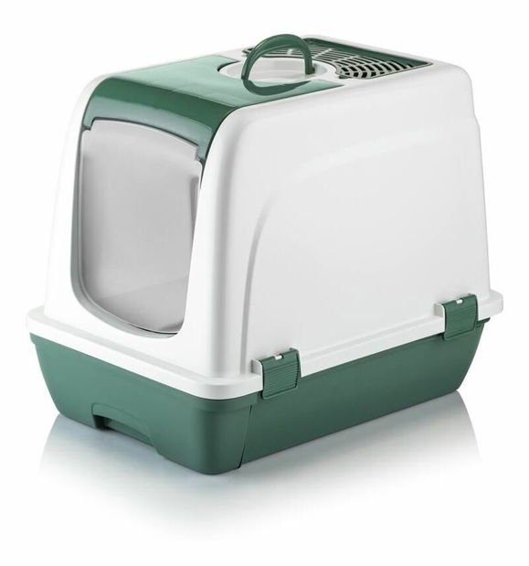 Kočičí záchod Catty (krémová + antracit)