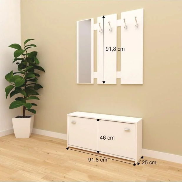 Předsíň Landelis 03 (bílá)