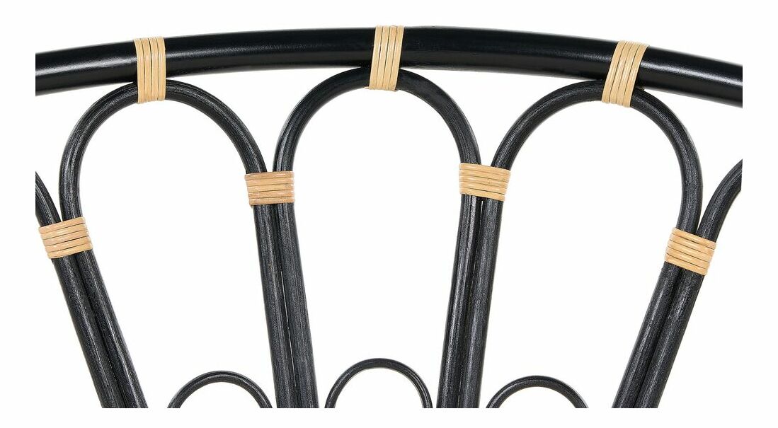 Zahradní postel Raeburn (černá)