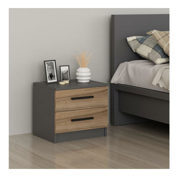 Noční stolek Bubose 3 (ořech)