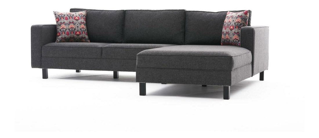 Rohová sedačka Kalen 1 (P) (antracit)