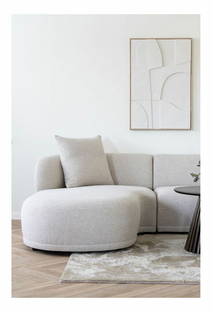 Rohová sedací souprava (L) Kaveria (přírodní)