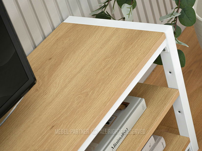 TV stolek/skříňka Empantana (bílá)