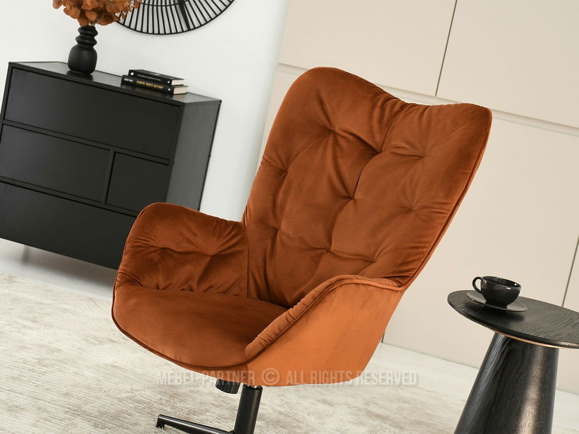 Relaxační křeslo Merindana (černá)