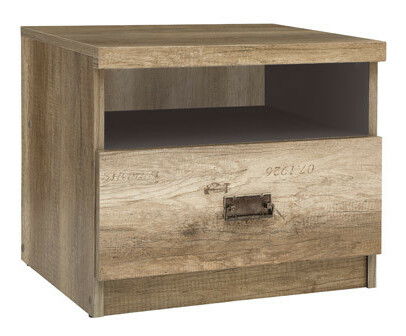 Noční stolek BRW Malcolm KOM1S