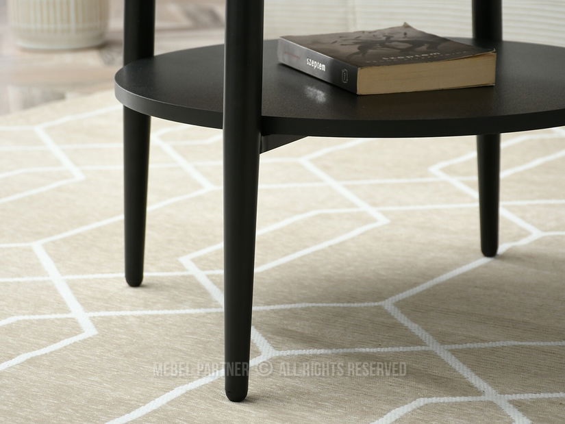 Konferenční stolek Randolf S (dub + černá)