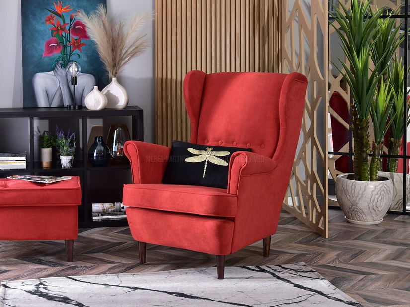 Křeslo ušák Margis (buk)