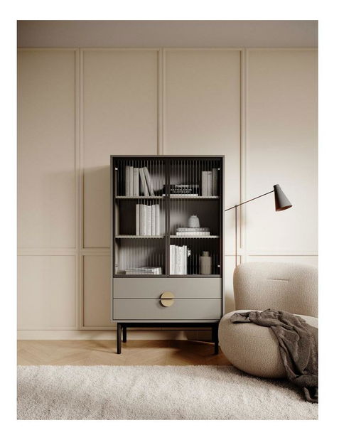 Vitrína Stellia S6 (cappuccino)