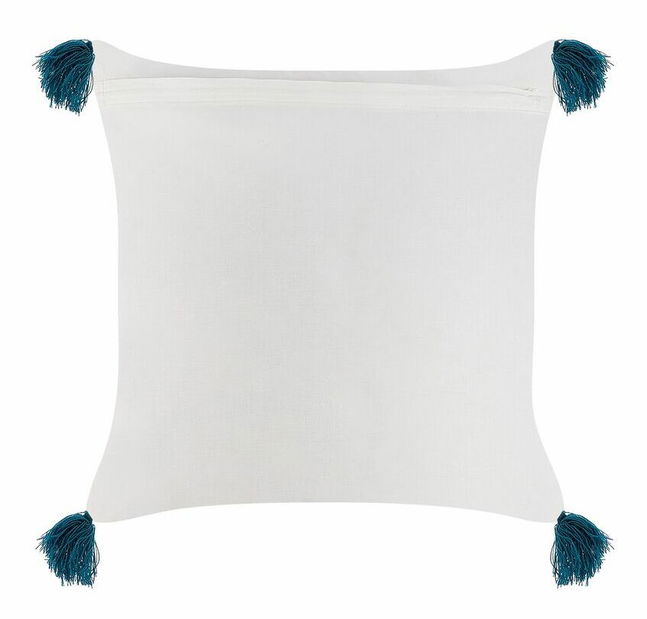 Sada 2 ozdobných polštářů 45 x 45 cm Tilly (bílá)