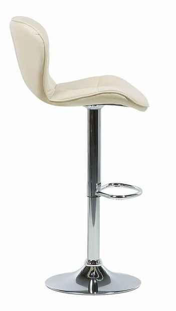 Set 2 ks. barových židlí VILLE (béžová)