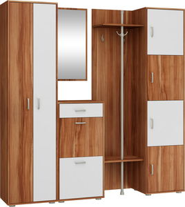 Předsíň Laine 5 Švestka + bílá