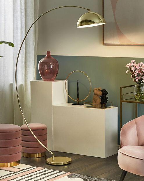 Stojanová lampa Kamza (zlatá)