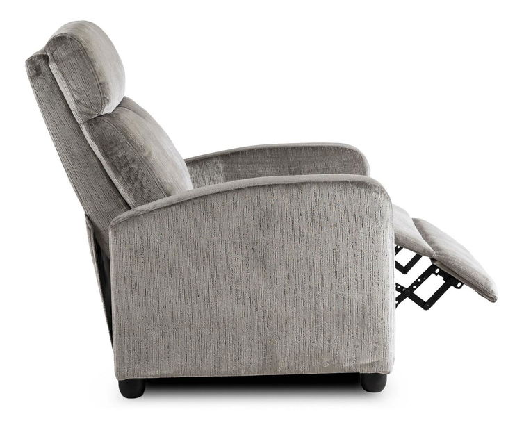 Polohovací křeslo Dominaba (světle šedá)