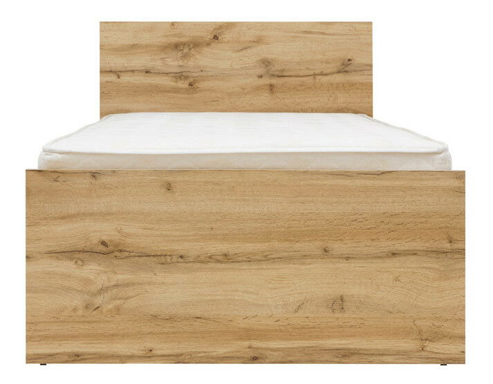 Jednolůžková postel 90 cm BRW Zele LOZ90