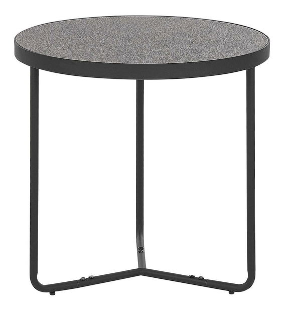 Set 3 ks konferenčních stolků Melza (šedá)