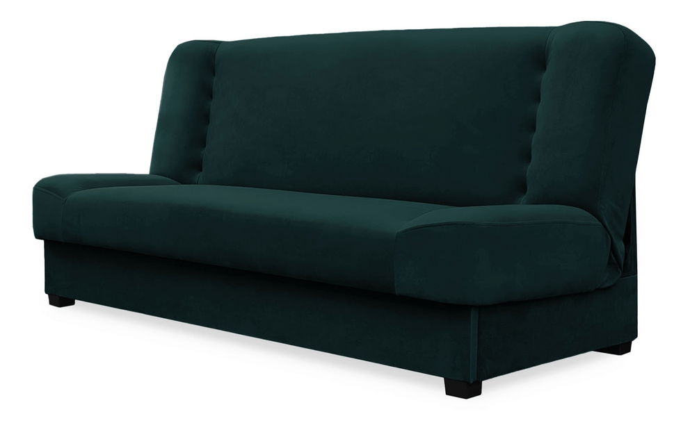 Set 2 kusů pohovek Panino (tmavě zelená)