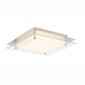 Stropní/nástěnné svítidlo LED Euron 48000-40 (klasické) (nikl + satinovaná)