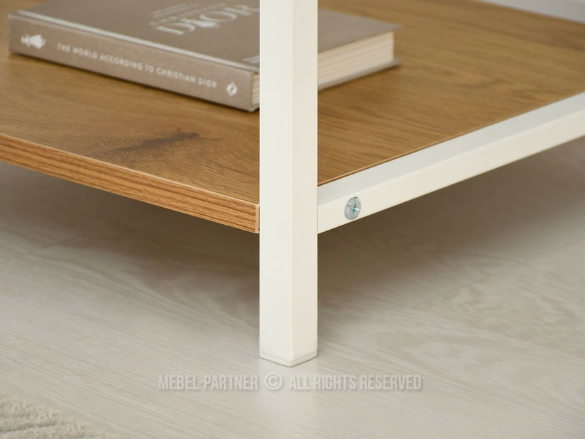 Noční stolek Entrevista (bílá)