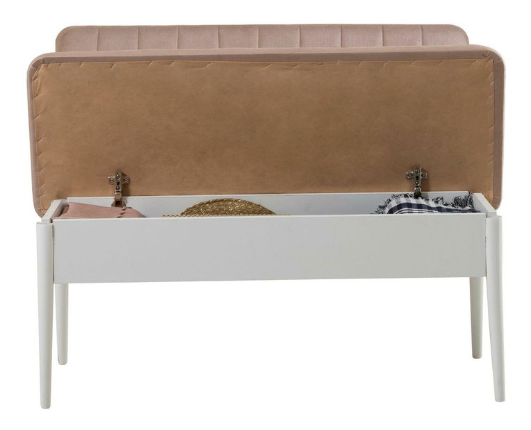 Lavice Vlasta 3 (bílá + kamenná) (s úl. prostorem)