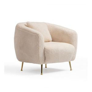 Křeslo Istiruna (béžová + zlatá)