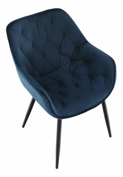 Designové křeslo Feddy (modrá)
