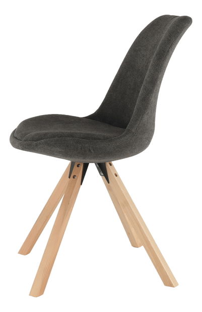 Jídelní židle Sabra (šedohnědá)