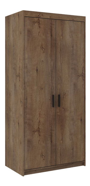 Šatní skříň Milica 2D (dub lefkas)
