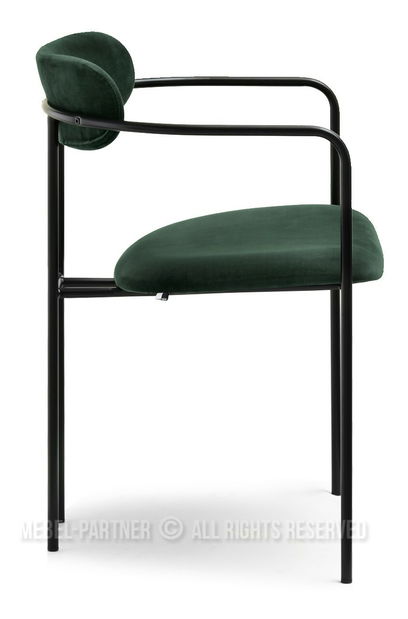 Židle Magnus (zelená + černá)