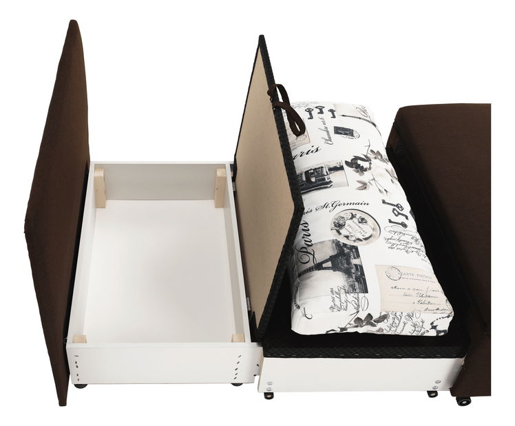 Křeslo Kotu hnědá