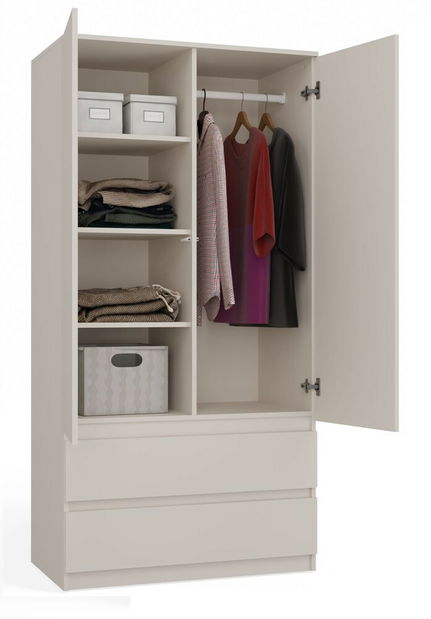 Šatní skříň Musecalo 1 (kašmír)