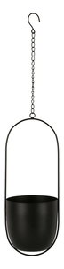 Závěsný květináč Clomeriaina (černá)