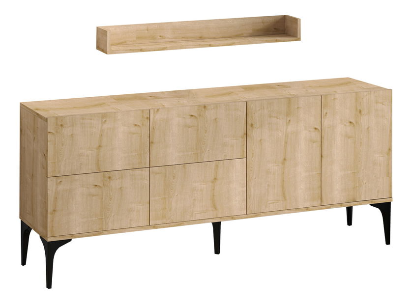 Skříňka Aliex 12 (Dub safírový)