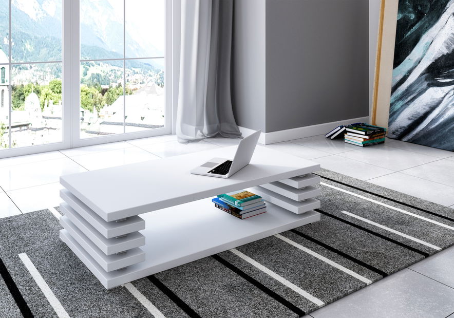 Konferenční stolek Palga (bílá)