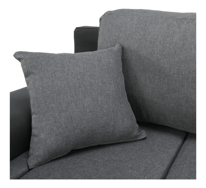 Rohová sedací souprava Gisoil (šedá)