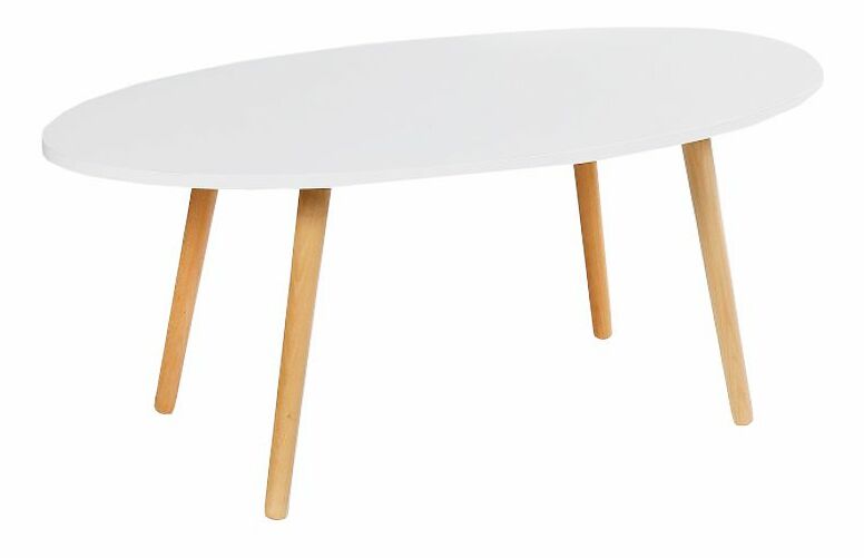 Konferenční stolek Banchory 1 (bílá)