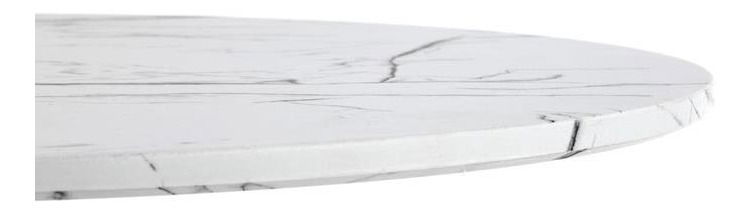 Jídelní stůl Delbert (mramor bílý)