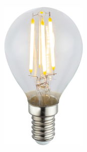 LED žárovka Led bulb 10585-2K (nikl + průhledná)