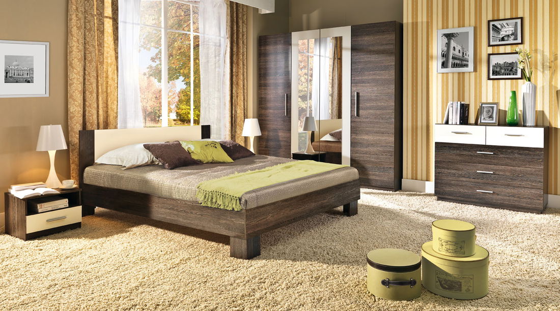 Noční stolek Allesia AS 3 Szafka nocna (2 ks.)