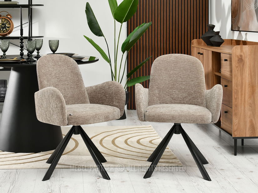 Židle Sony (béžová + černá)