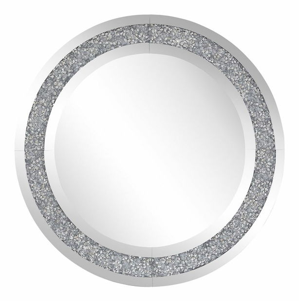 Nástěnné zrcadlo Emmett (stříbrná)