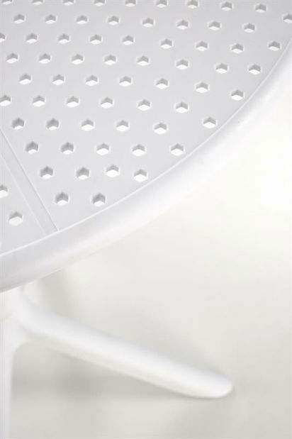 Zahradní stůl Caviar (bílá) (pro 2 osoby)