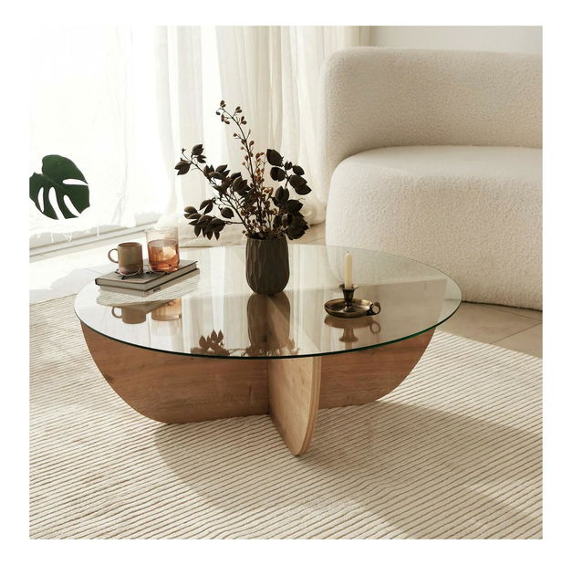 Konferenční stolek Lost (dub safírový)