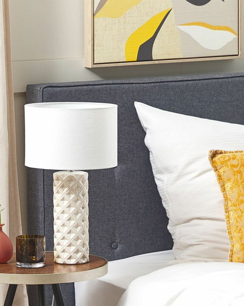 Stolní lampa Betanny (bílá)