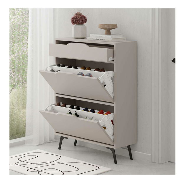 Botník (skříňka na boty) Asthat (světlá mocha)