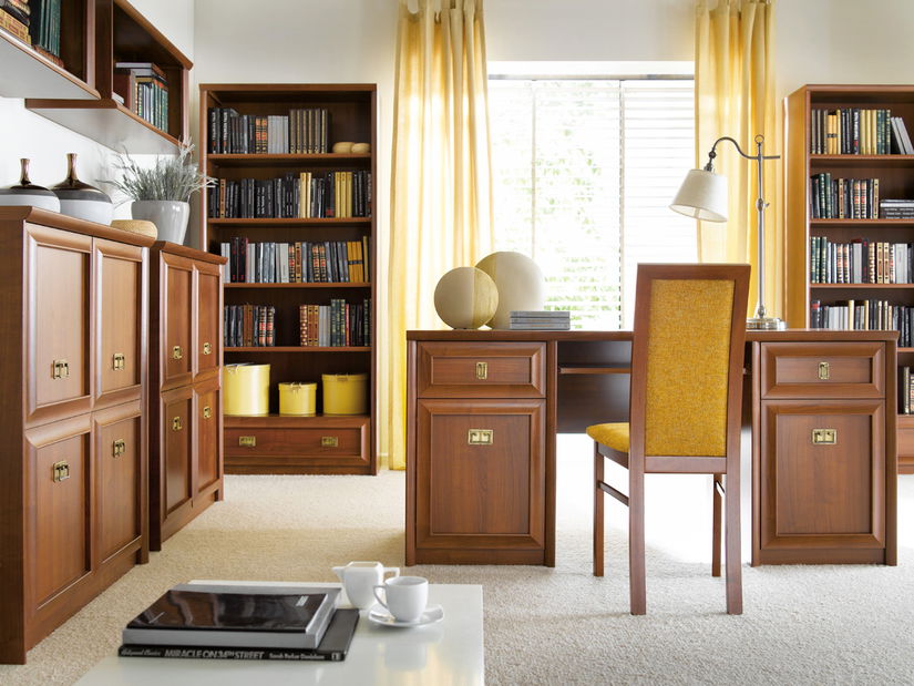 Pracovna Black Red White Bolden 1