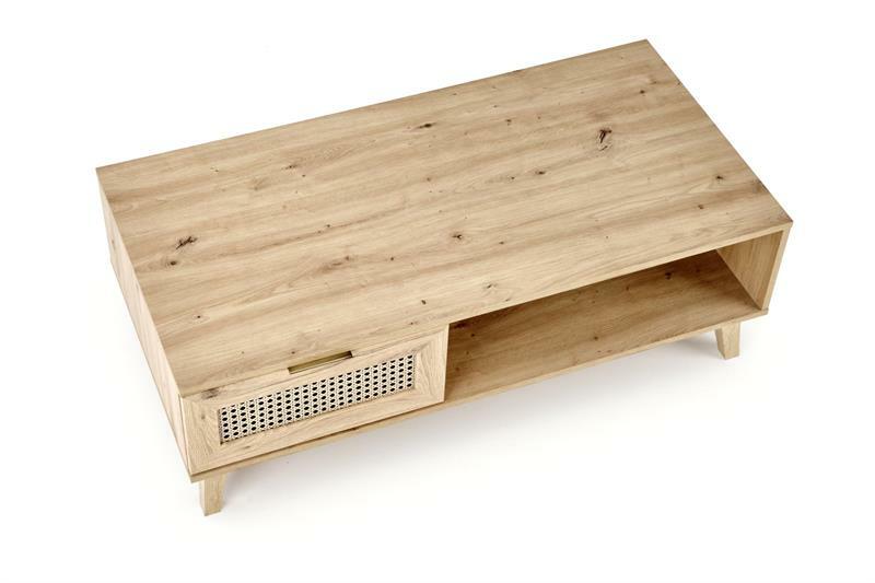 Konferenční stolek Borrae (přírodní dřevo)