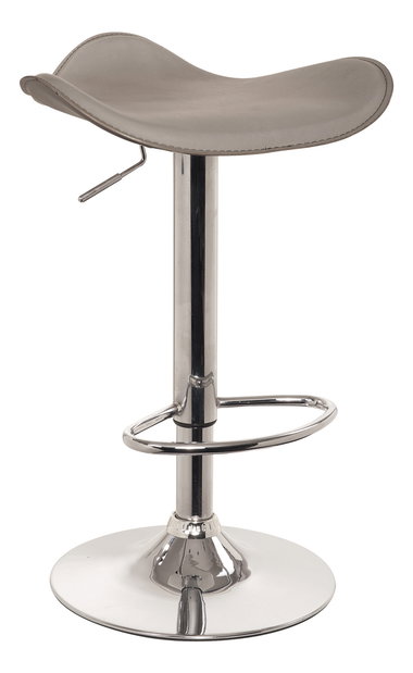 Barová židle A-045 (ekokůže šedá)